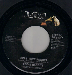 EDDIE RABBITT, REPETITIVE REGRET / LETTER FROM HOME 