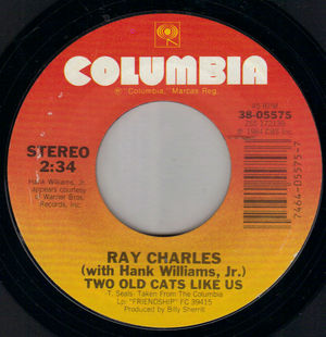 RAY CHARLES, TWO OLD CATS LIKE US / LITTLE HOTEL ROOM 