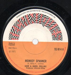 DAVE & ANSELL COLLINS, MONKEY SPANNER / VERSION TWO