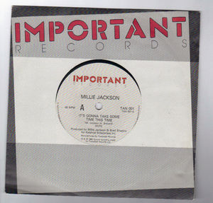 MILLIE JACKSON, ITS GONNA TAKE SOME TIME THIS TIME / KISS YOU ALL OVER
