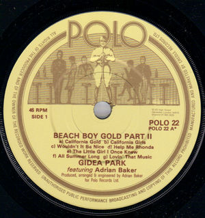 GIDEA PARK , BEACH BOY GOLD PART 11 / SUMMER GIRLS