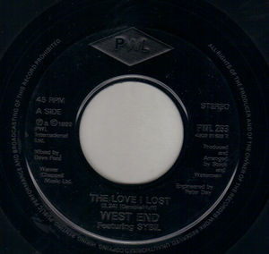 WEST END & SYBIL, THE LOVE I LOST / SYBIL-IT