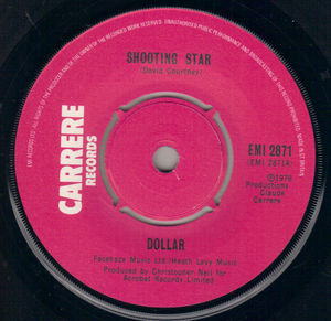 DOLLAR, SHOOTING STAR / TALKING 'BOUT LOVE (looks unplayed)