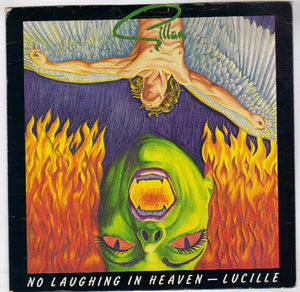 GILLAN , NO LAUGHING IN HEAVEN/ONE FOR THE ROAD / LUCILLE/BAD NEWS  - EP