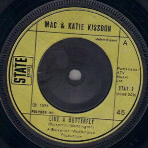 MAC & KATIE KISSOON, LIKE A BUTTERFLY / A BEAUTIFUL DAY 