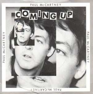 PAUL McCARTNEY, COMING UP  / 1. LIVE VERSION / 2.LUNCH BOX/ODD BOX