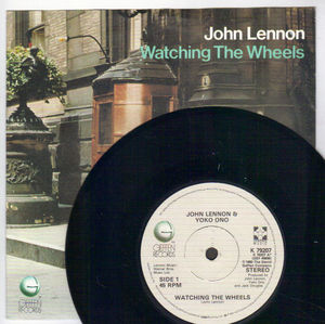 JOHN LENNON / YOKO ONO, WATCHING THE WHEELS / YES I'M YOUR ANGEL (looks unplayed)