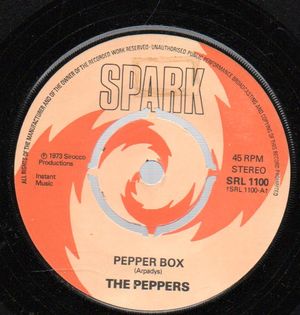 PEPPERS, PEPPER BOX / PINCH OF SALT