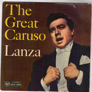MARIO LANZA, GREAT CARUSO - EP
