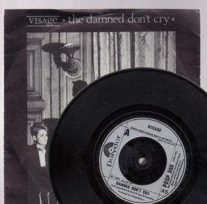 VISAGE , DAMNED DONT CRY / MOTIVATION - looks unplayed