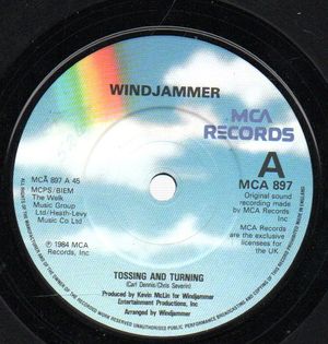 WINDJAMMER, TOSSING AND TURNING / DIVE INSIDE MY LOVE 