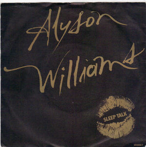 ALYSON WILLIAMS, SLEEP TALK / I'M SO GLAD