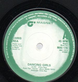 CHRIS REA, DANCING GIRLS / FRIENDS ACROSS THE WATER 