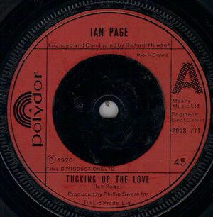 IAN PAGE , TUCKING UP THE LOVE / I'LL SURVIVE 