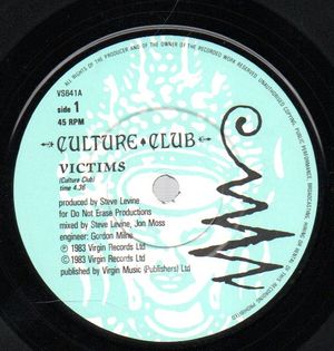 CULTURE CLUB, VICTIMS / COLOUR BY NUMBERS