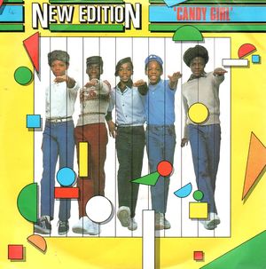 NEW EDITION , CANDY GIRL / SINGALONG VERSION