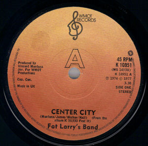 FAT LARRY'S BAND, CENTER CITY / NIGHTTIME BOOGIE