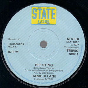 CAMOUFLAGE   , BEE STING / TAKE A RIDE