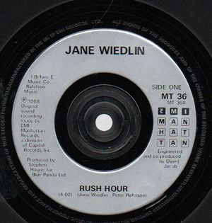 JANE WIEDLIN, RUSH HOUR / THE END OF LOVE 