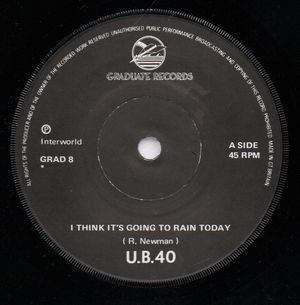 UB40, MY WAY OF THINKING / I THINK ITS GOING TO RAIN