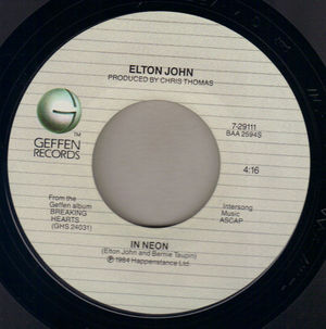 ELTON JOHN, IN NEON / TACTICS