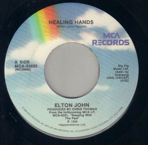 ELTON JOHN, HEALING HANDS / DANCING IN THE END ZONE