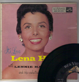 LENA HORNE , IT'S LOVE - EP