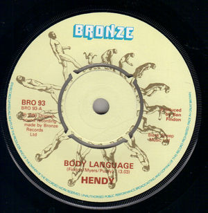 HENDY, BODY LANGUAGE / FANTASY 