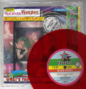 FUZZBOX, WHATS THE POINT / FUZZY RAMBLINGS/FEVER - RED VINYL