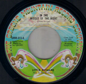 LITTLE RICHARD , IN THE MIDDLE OF THE NIGHT / WHERE WILL I FIND A PLACE TO SLEEP THIS EVENING 