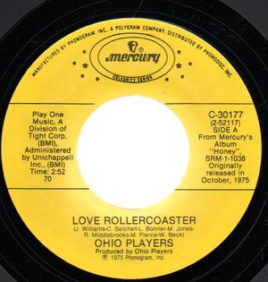 OHIO PLAYERS , LOVE ROLLERCOASTER / WHO'D SHE COO?