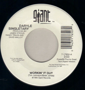 DARYL SINGLETARY, WORKIN IT OUT / WHAT AM I DOING THERE 
