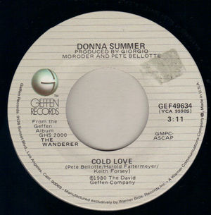 DONNA SUMMER , COLD LOVE / GRAND ILLUSION