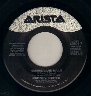 RADNEY FOSTER, HAMMER AND NAILS / A FINE LINE 
