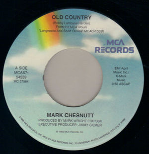 MARK CHESTNUTT, OLD COUNTRY / TALKING TO HANK