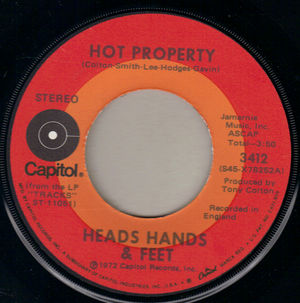 HEAD HANDS & FEET, HOT PROPERTY / JACK DANIELS (OLD NO 7)