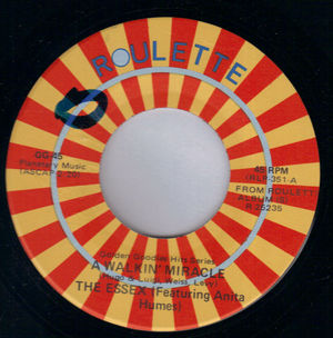 ESSEX FEATURING ANITA HUMES , A WALKIN' MIRACLE / EASIER SAID THAN DONE