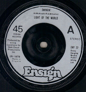 LIGHT OF THE WORLD, SWINGIN / THE WORLD IS OUT