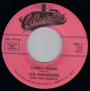 LEE ANDREWS & THE HEARTS, LONELY ROOM / LEONA 