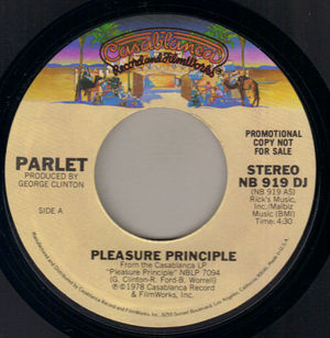 PARLET, PLEASURE PRINCIPLE (4.10) / LONG VERSION (4.30) - PROMO 