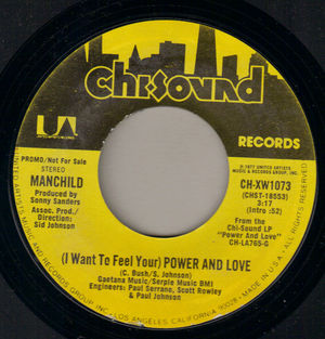 MANCHILD, I WANT TO FEEL YOUR POWER AND LOVE / MONO - PROMO