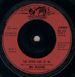 MAE MCKENNA, THE OTHER SIDE OF ME / SONG FOR SIMON 