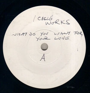 ICICLE WORKS, WHO DO YOU WANT FOR YOUR LOVE / UNDERSTANDING JANE-WHITE LABEL