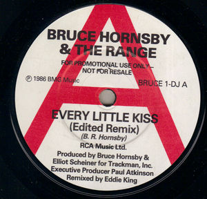 BRUCE HORNSBY & THE RANGE , EVERY LITTLE KISS / REMIX - PROMO