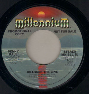DENNY PAUL, DRAGGIN THE LINE / MONO - PROMO