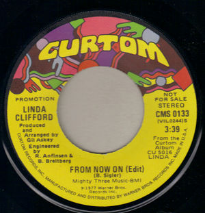 LINDA CLIFFORD , FROM NOW ON / MONO - PROMO