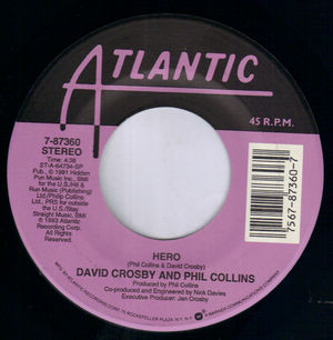 DAVID CROSBY & PHIL COLLINS , HERO / COVERAGE 