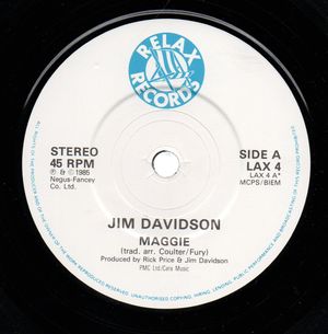 JIM DAVIDSON, MAGGIE / PART OF THE UNION