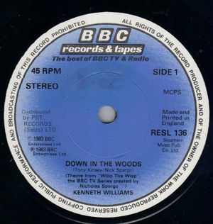 KENNETH WILLIAMS, DOWN IN THE WOODS / EDNAS SONG
