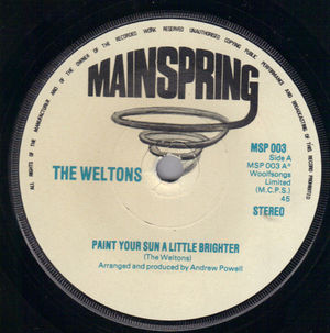 WELTONS, PAINT YOUR SUN A LITTLE BRIGHTER / JOHNNY BOY
